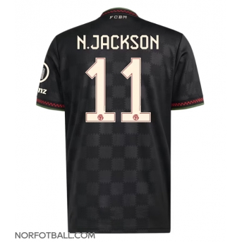 Billige Fotballdrakt Bayern Munich Nicolas Jackson #11 Replika Tredjedrakt 2025-26 Kortermet